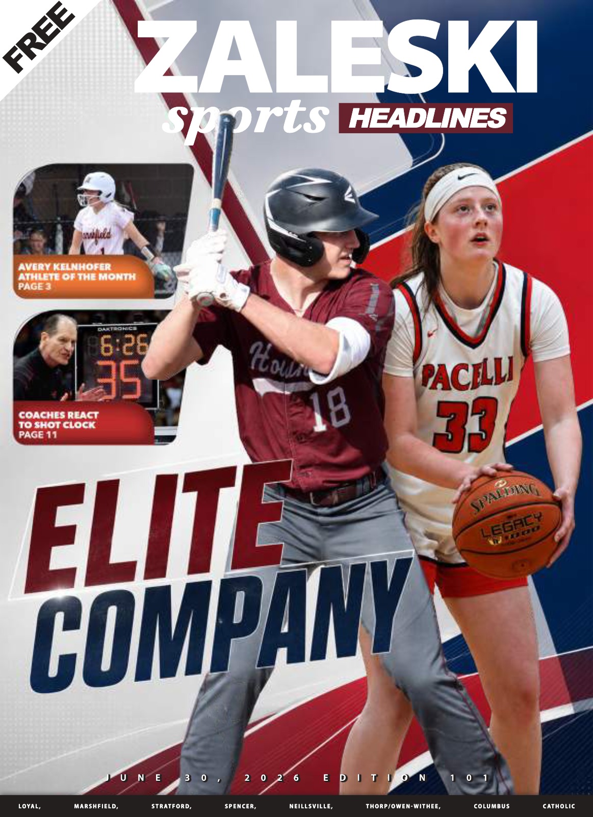 Zaleski Sports Headlines cover